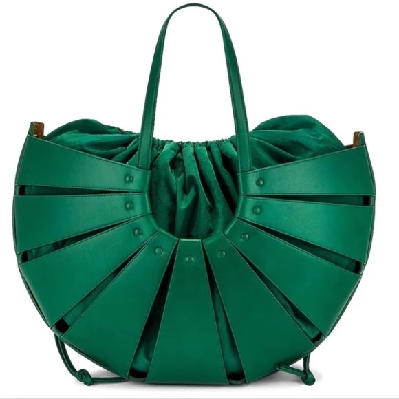 Bottega Veneta Handbags - BOTEGGA VENETA The Shell Large Bag RACING GREEN